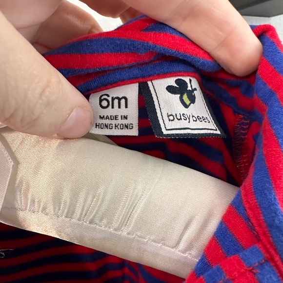 Busy Bee Toddler Boy Hudson Romper. - Picture 6 of 6